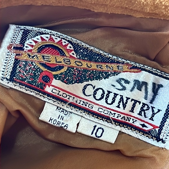 ⭐️Vintage leather skirt Sz 10 Melbourne Country - Picture 6 of 12